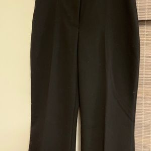 Black flare pants